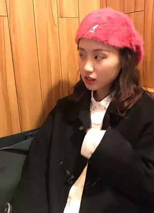 Kangol берет рожевий furgora 504 кепка шапка кангол акрил м