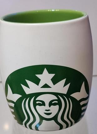 Чашка starbucks керамічна біла 414 мл