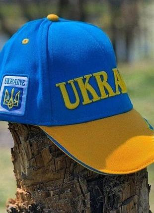 Кепка бейсболка україна унісекс блакитна універсального розміру