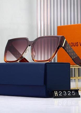 Жіночі сонцезахисні окуляри lv (1324) brown