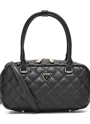 Жіноча сумочка бочонок guess (94105) black