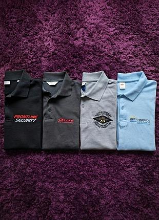 👕 чоловічі футболки-поло russell, c&a, fruit of the loom | лот або поштучно
