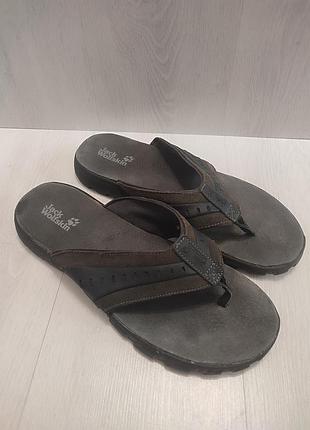 Шльопанці jack wolfskin 47- устілка 30,5 см