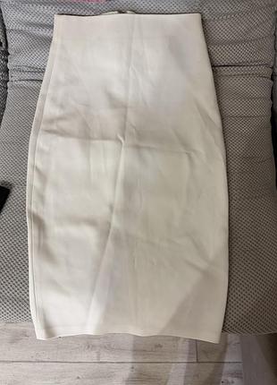 Біла спідниця zara