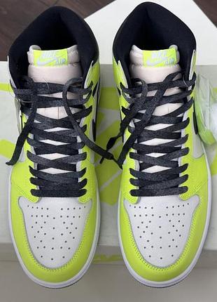 Кроссовки мужские nike 1 retro high og green 555088-702