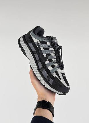 Nike p-6000 black grey 2
