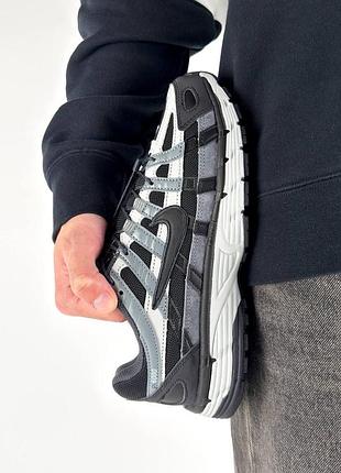 Nike p-6000 black grey 5