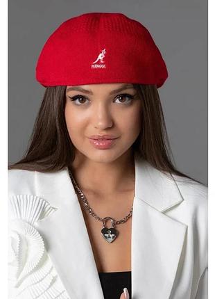 Літня кепка літній берет kangol кангол кенгол кєнгол червоний жиганка воровка кепи кепі