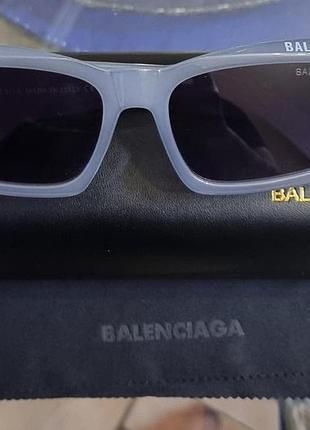Сонцезахисні окуляри balenciaga bb0262sa grey/darkgrey