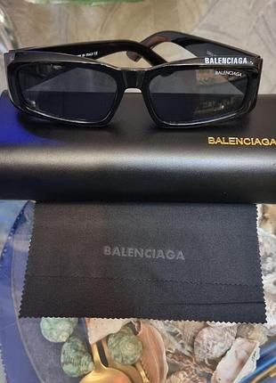 Сонцезахисні окуляри balenciaga bb0262sa black/grey