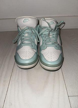 Кросівки жіночі nike court vision low next nature 40 розмір, біло мʼятного кольору