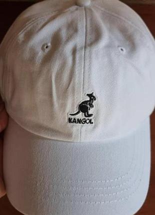 Кепка бейсболка kangol унісекс біла розмір м