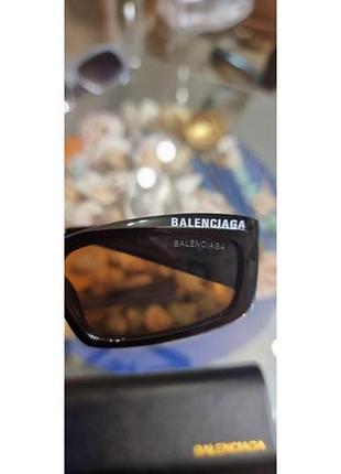 Сонцезахисні окуляри balenciaga bb0262sa brown/grey