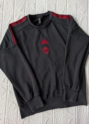 Черный свитшот adidas manchester united, 
размер l