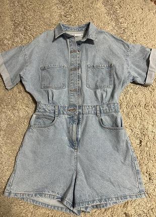 Джинсовий комбінезон zara
