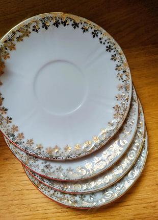Royal  bavaria порцеляна set 4 тарілочки 10 см. 60ті роки