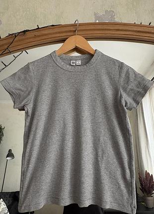 Футболка женская uniqlo u серая