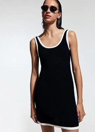 Вʼязана міні сукня плаття h&m
