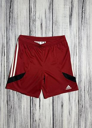 Adidas шорты оригинал красные футбольные 152 164  см