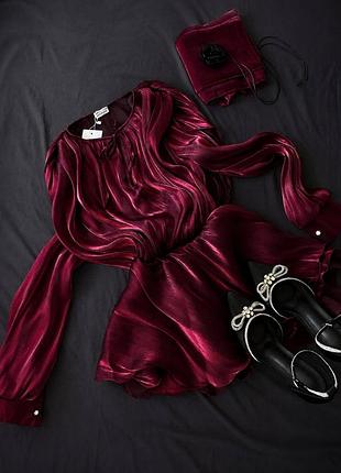 Женское платье, есть шортики, шифон-органза