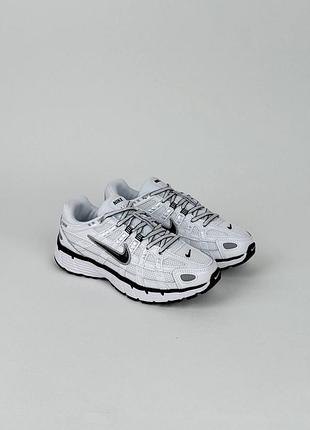 Nike p-6000 white black