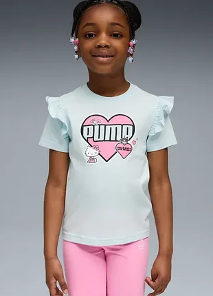 Puma hello kitty футболка на девочку 4-5 лет оригинал