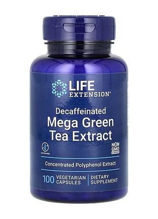Decaffeinated mega green tea extract - 100 vcaps