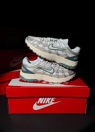 Жіночі кросівки nike p-6000 beige green