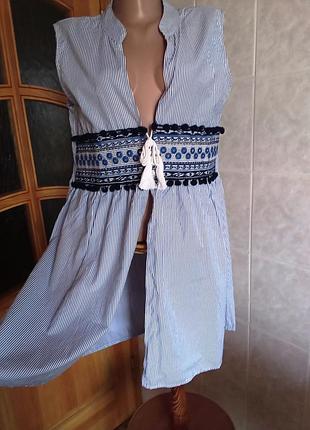 Легка котонова блуза, туніка, індійка.