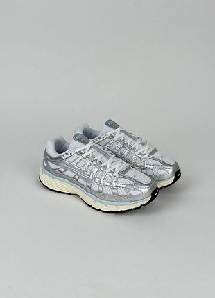Nike p-6000 silver beige