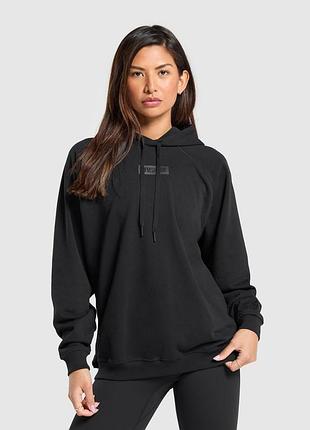 Gymshark block oversized hoodie  женская спортивная-повседневная кофта/худи с капюшоном