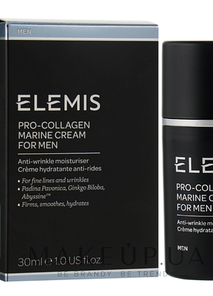 Крем для лица "морские водоросли" elemis men pro-collagen marine cream, 30 мл
