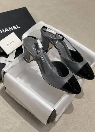Туфли слингбэки в стиле chanel