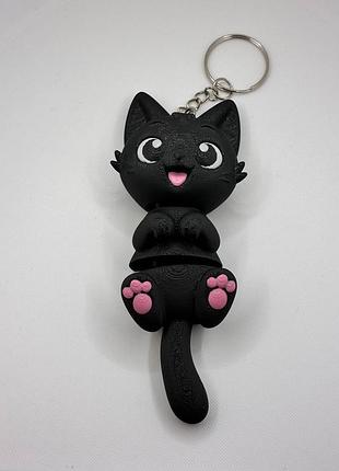 Брелок у вигляді кішки, модель відома як "flexi cute cat"