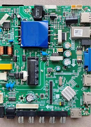 Запчастини для телевізора liberton 43as5fhdt t-con mainboard шлейф led подсветка колонки