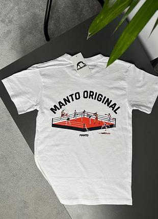 Футболка manto ring біла