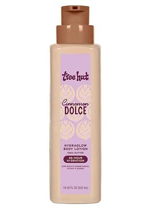 Лосьон для тела tree hut cinnamon dolce hydraglow body lotion, 532 мл