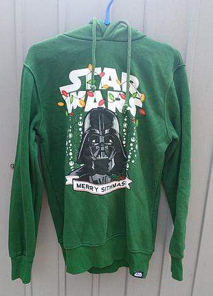 Чоловіча кофта толстовка на флісі pull&bear,star wars.
