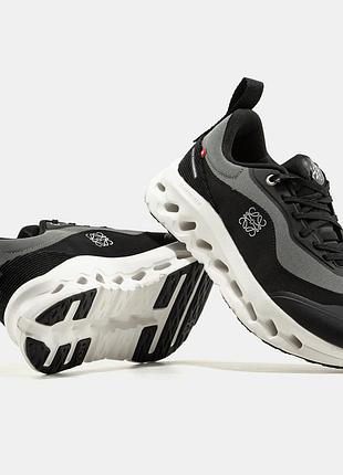 Чоловічі кросівки on loewe x cloudtilt black grey white 40-42-43-44-45