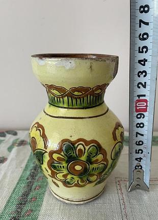 Ваза керамічна розписна
