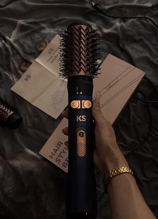 Hair styler brush 3 in 1