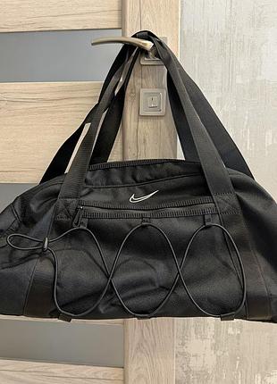 Спортивна сумка сумка жіноча nike w nk one club bag black cv0062-010