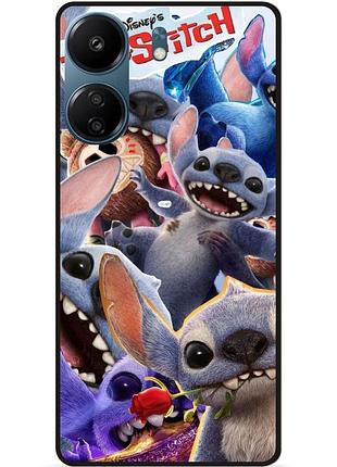 Силіконовий бампер чохол для zte nubia neo 5g з картинкою стіч stitch