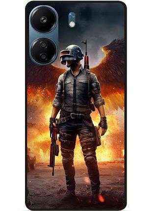 Силіконовий чохол бампер для zte nubia neo 5g з малюнком пабг pubg
