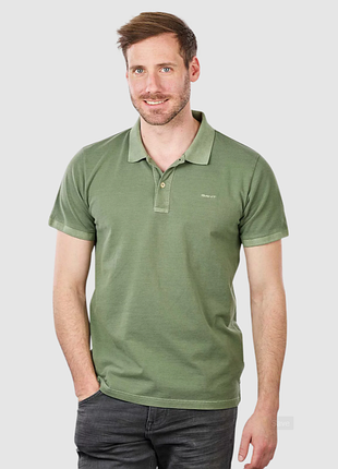 Поло\футболка gant sunfaded pique rugger polo