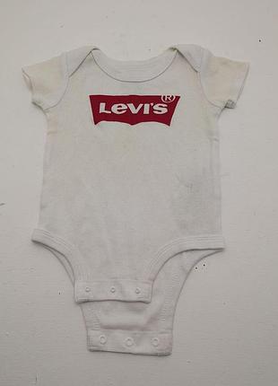 Дитячий боді levi's (6-12 міс / 70-80 см)