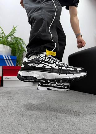 Кросівки nike p-6000 black white