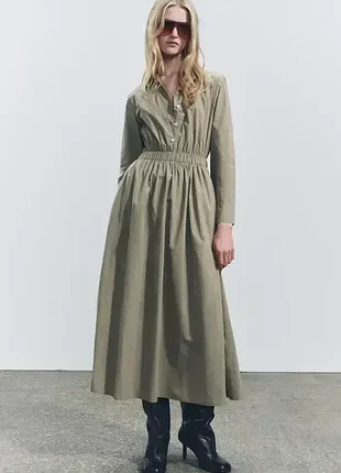 Сукня-сорочка zw collection від zara, розмір xs, s