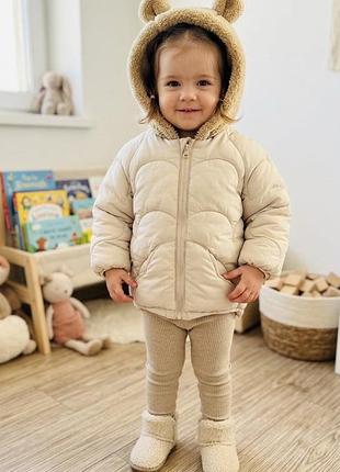 Куртка-ведмедик sinsay baby, 80 см (9-12 міс), стан нового