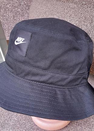 Панама nike, черная, хлопковая,ное лето! 2